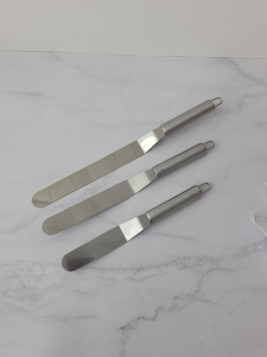 Off-Set Stainless Steel Spatula