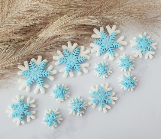 Snowflake-fondant