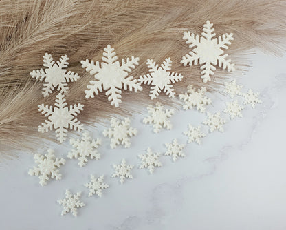 Snowflake-fondant