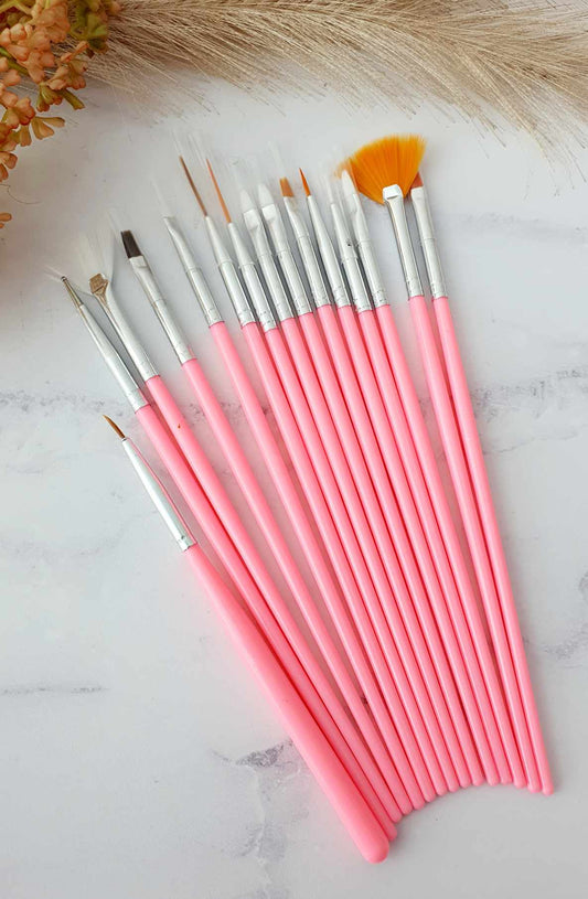 15pcs  Fondant Paint Brush set