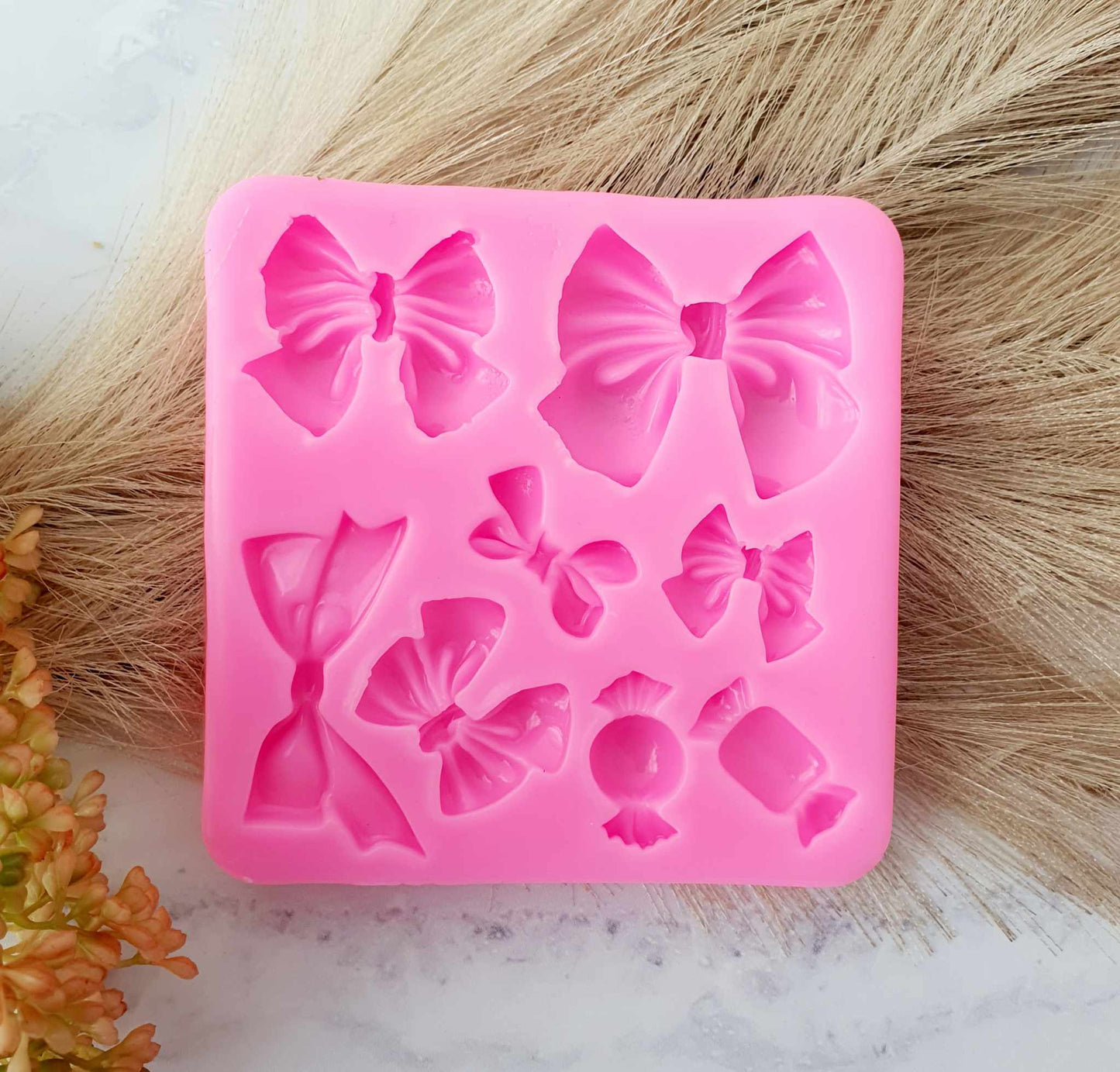 Bows and Lollies Silicone Mold