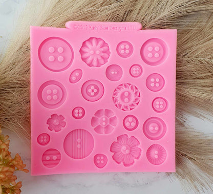 Buttons Silicone mold