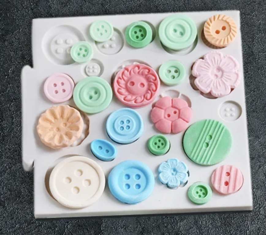 Buttons Silicone mold