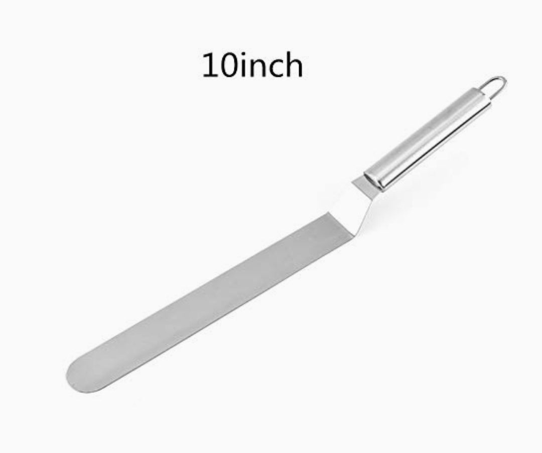 Off-Set Stainless Steel Spatula