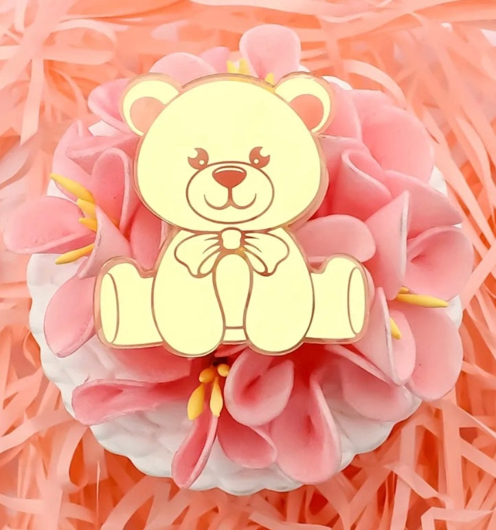 Acrylic Teddy Bear Toppers