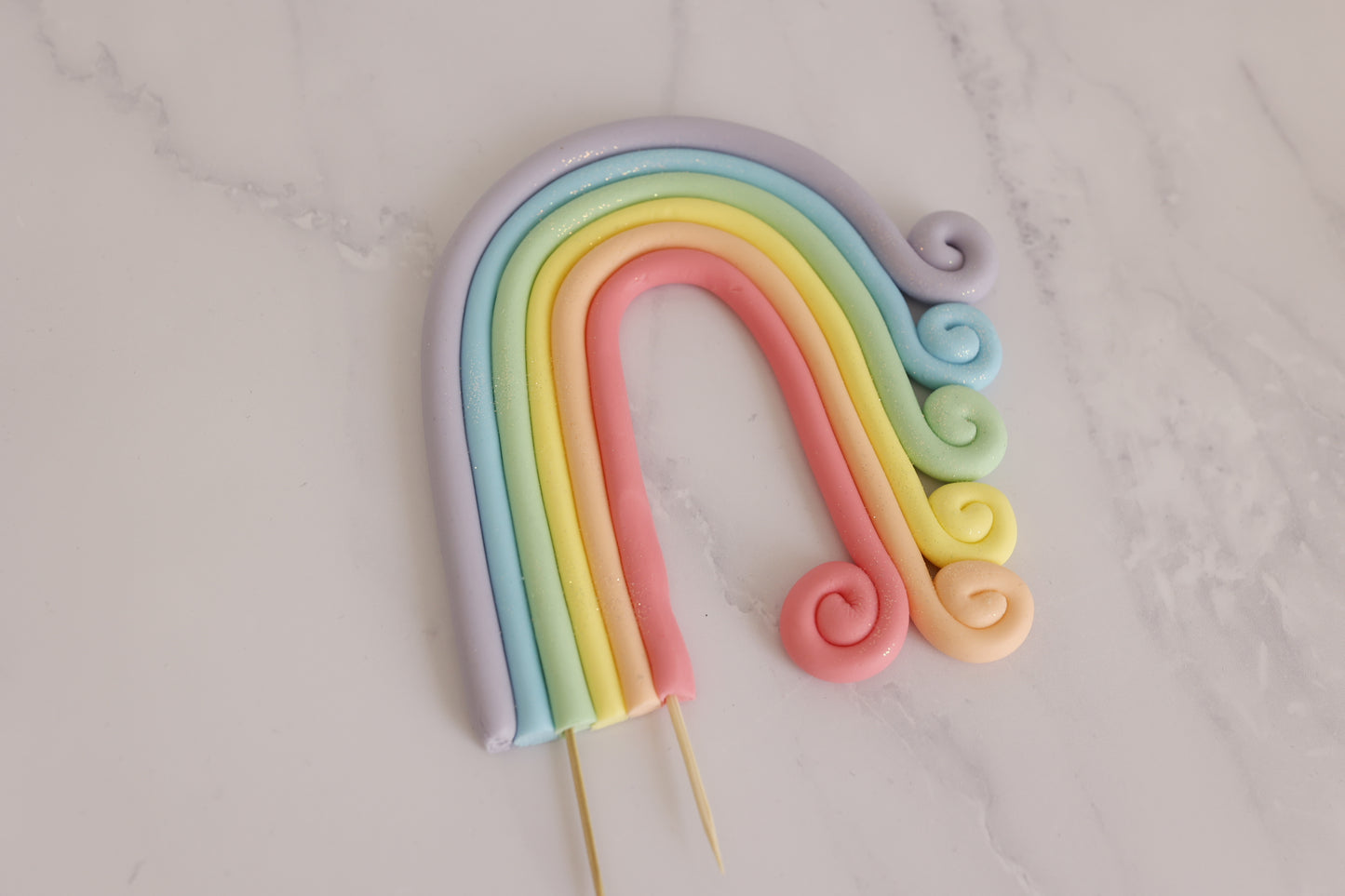 Pastel Rainbow Swirls