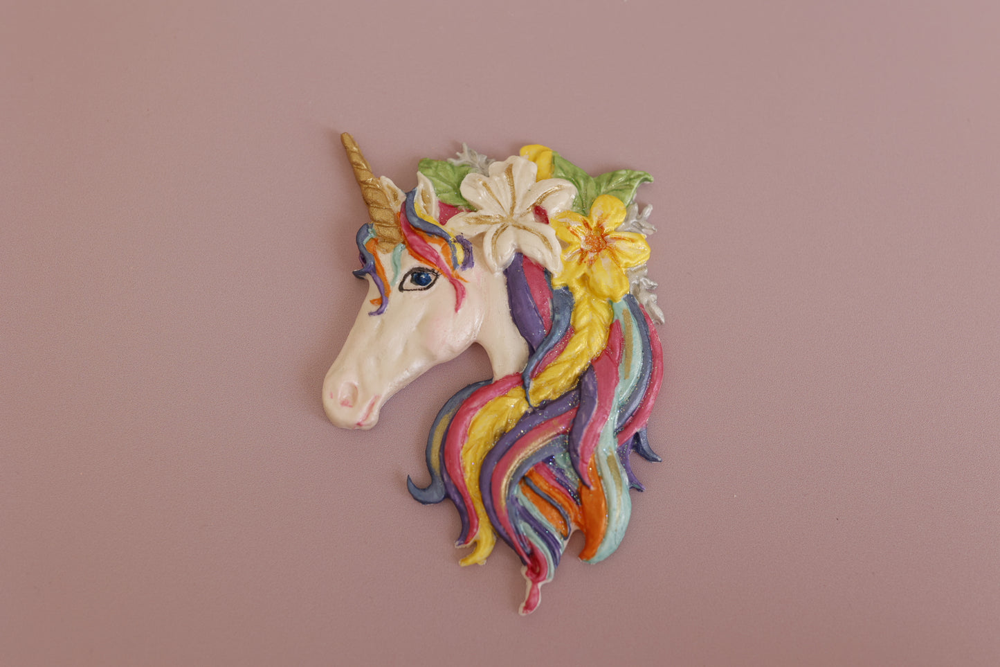 Unicorn with Flowers