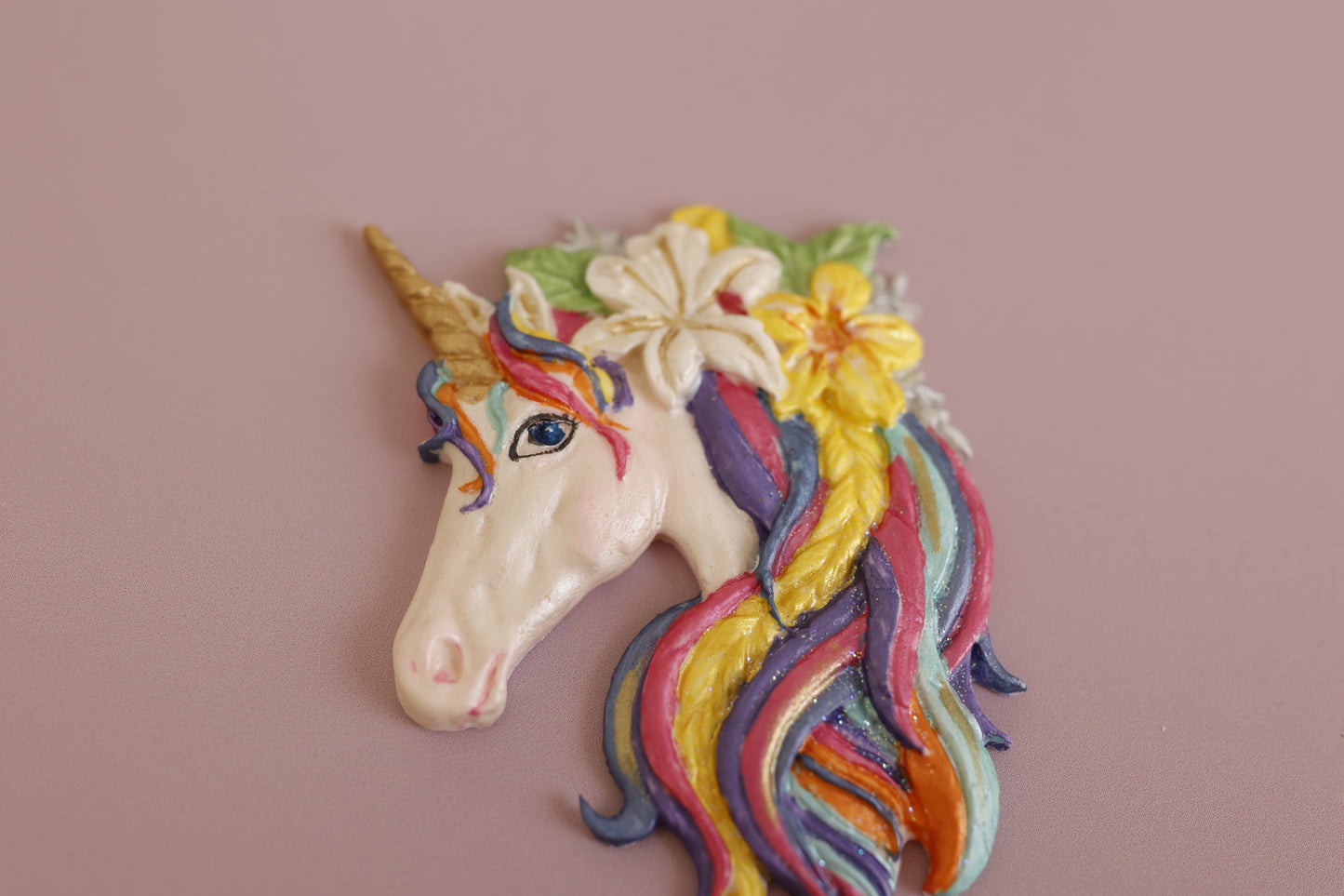 Unicorn with Flowers