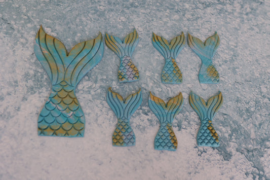 BG~ Mini Mermaid Tails set