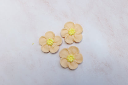 Flowers - Set of 3 - Variety of Colours