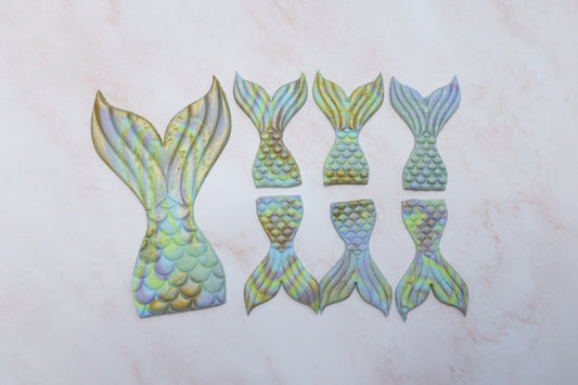 Mermaid Tail - Flat Set